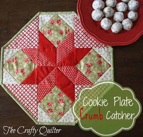 cookie plate crumbcatcher