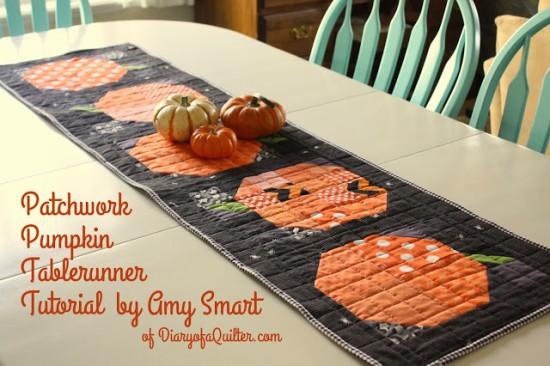 Patchwork Pumpkin Table Runner