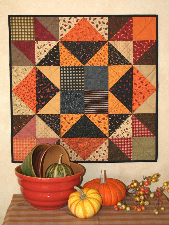 autumn wall hanging