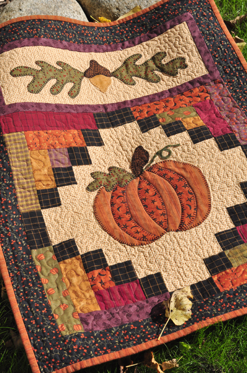 harvest time wall quilt