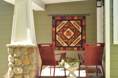 harvest time wall quilt