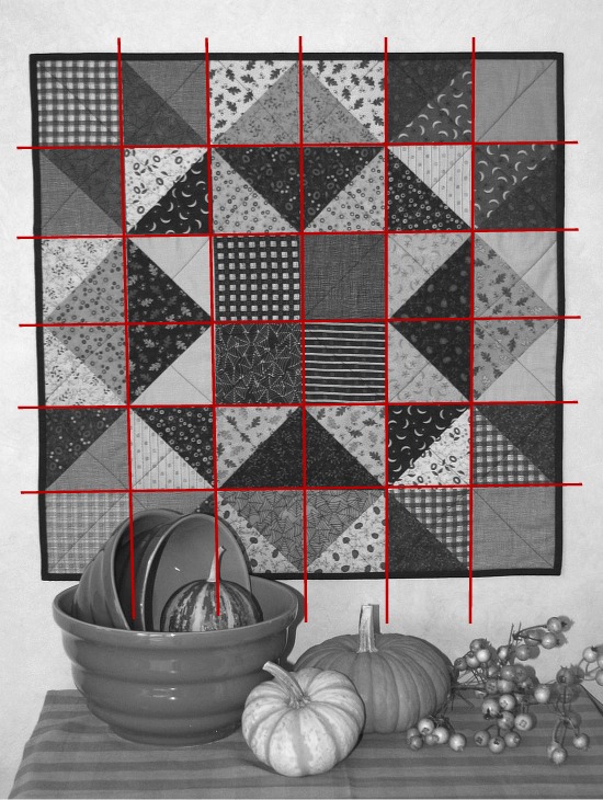 grayscale-autumn-wall-hanging-grid