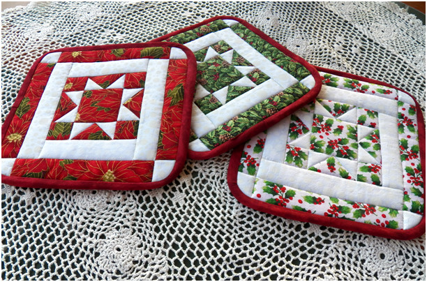 Christmas potholders