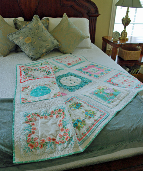 Vintage Hanky Quilt