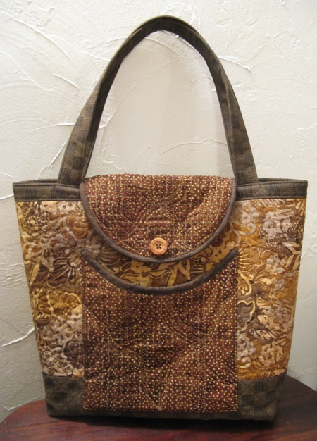 fabric quilted tote bags