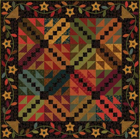 Evening Star quilt