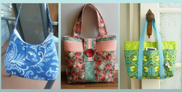 quilted tote handbags