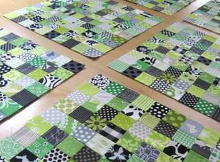 An Ingenious Method for Piecing Small Fabric Squares
