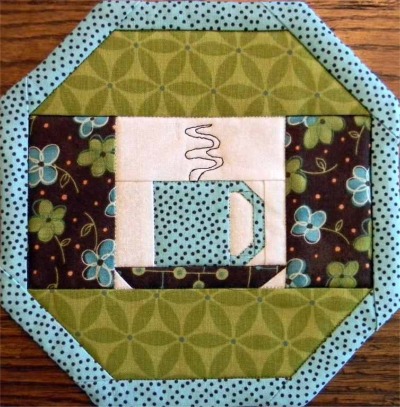 Coffee Cup Mug Rug