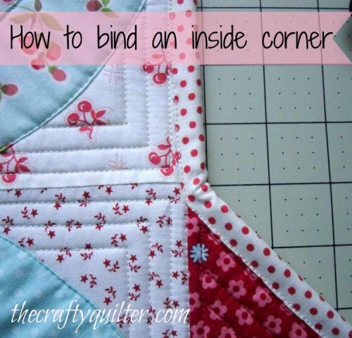 How to Bind Inside Corners