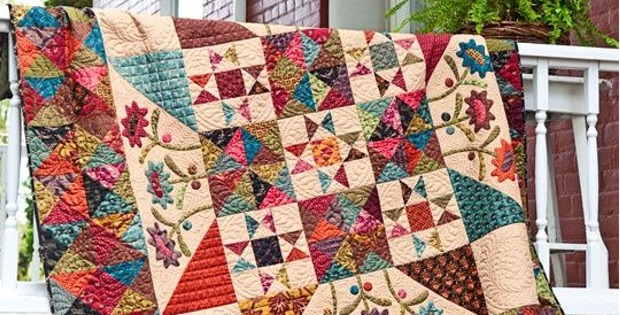 Kim Diehl's Late Bloomers Quilt