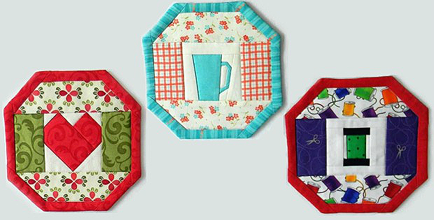 24 Mug Rugs Pattern