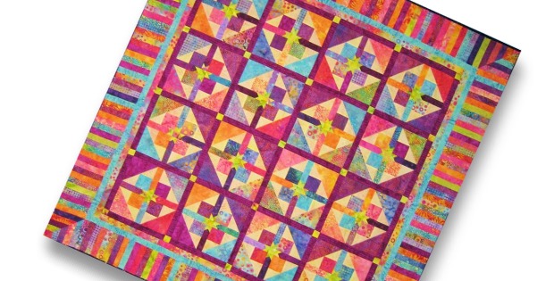 Scrappy Star Quilt