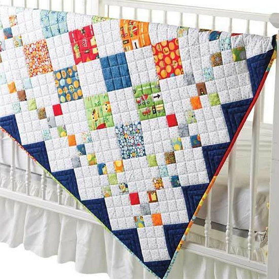 Diamond Patch Quilt Pattern Comes in 3 Sizes Quilting Digest