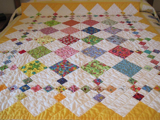 Diamond Patch Quilt Pattern 415