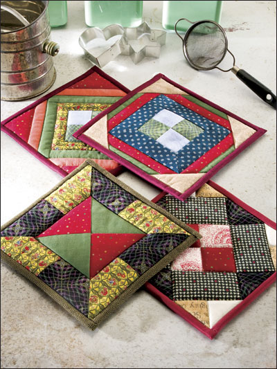 Town Square Potholders Pattern