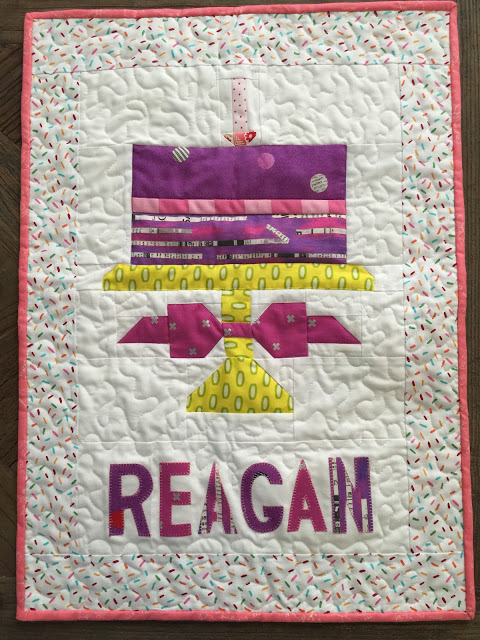 Reagan's Birthday Cake Banner