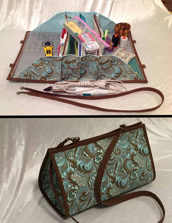 Quilters organizer bag