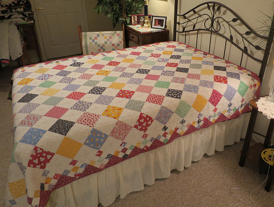 Diamond Patch Quilt Pattern