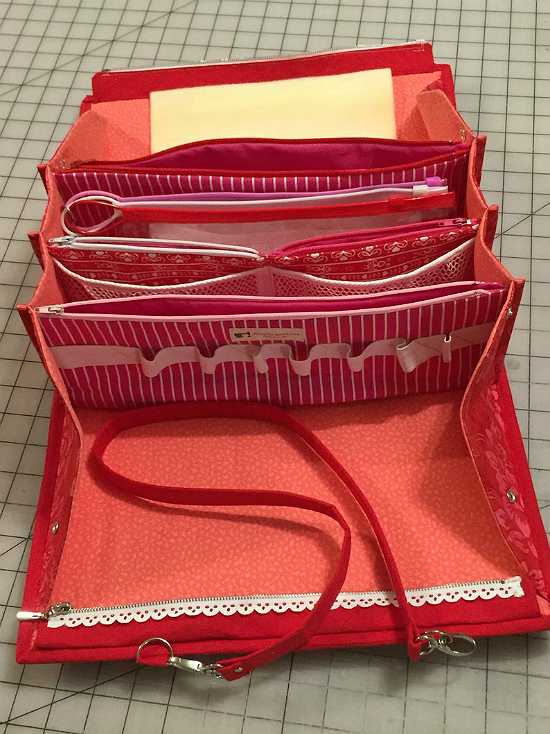 Quilters organizer bag