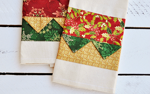 Turn Plain Towels Into Charming Kitchen Decor - Quilting Digest