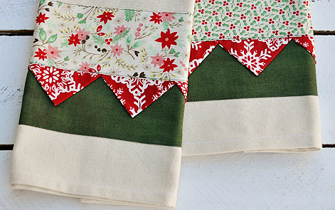 Turn Plain Towels Into Charming Kitchen Decor - Quilting Digest