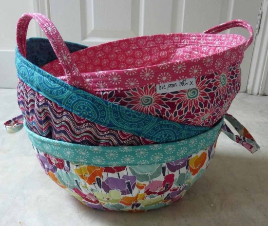 Fabric Project Baskets