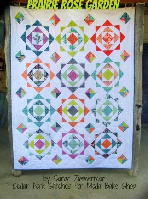 Prairie Rose Garden Quilt Pattern