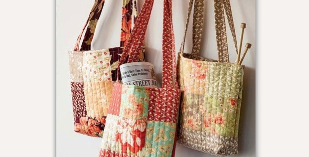3 Times the Charm Tote Bag Pattern