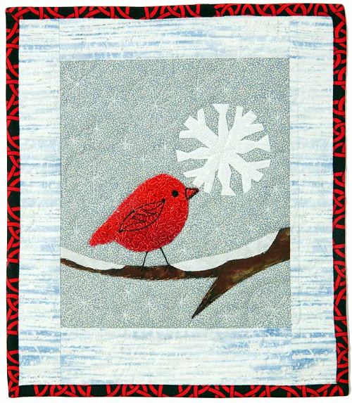Tweety's Snowflake Mini Quilt