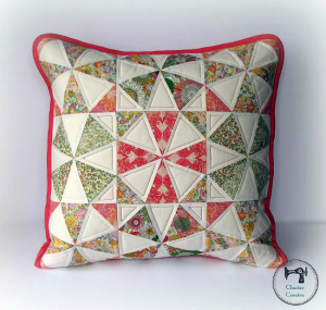 This Pretty Kaleidoscope Pillow Is A Breath Of Fresh Air - Quilting Digest