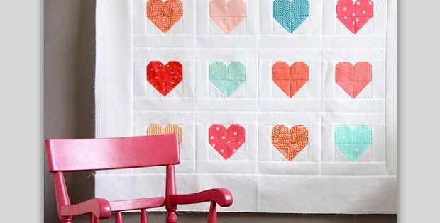 Simple Heart Quilt