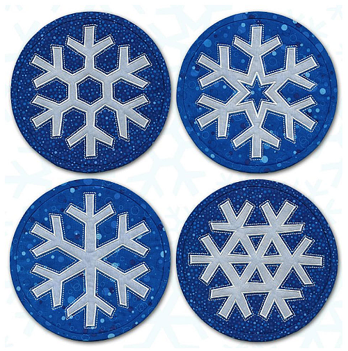Snowflake Mini Quilts Pattern