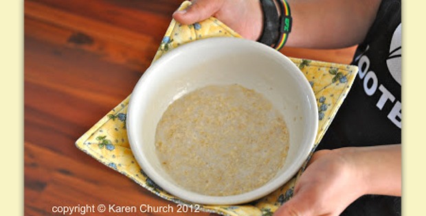 Microwave Bowl Potholder Pattern