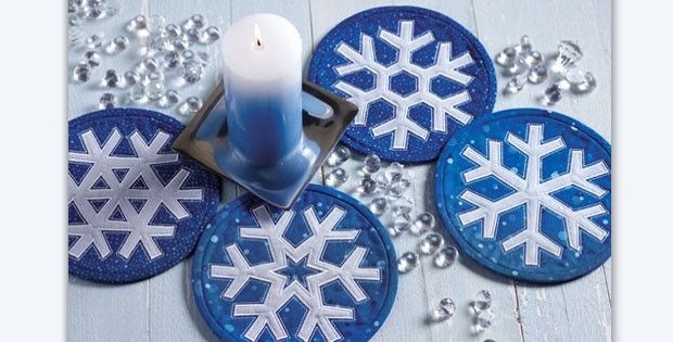 Snowflake Mini Quilts