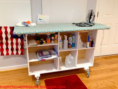 How to Make a Quilter's Ironing Board Table  Quilting room, Sewing room  design, Quilters ironing board