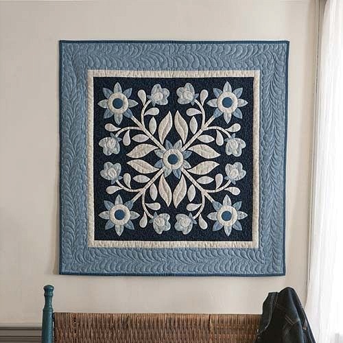Jersey Rose Quilt Pattern