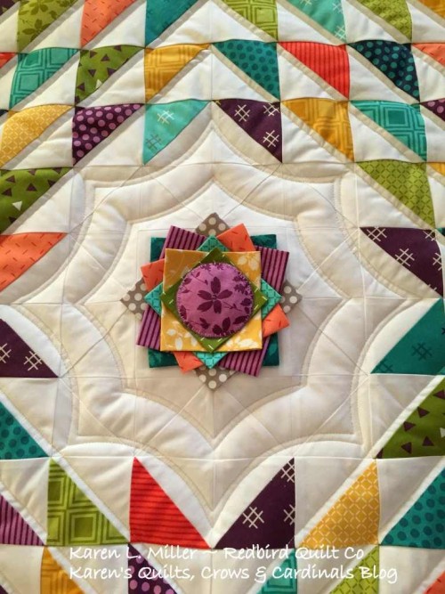 Chevron Shuffle Mini Quilt