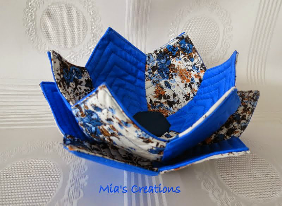 Scrappy Lily Bowl and Plate Pattern