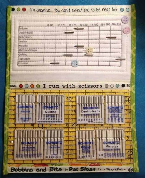 Bionic Needle Organizer Wallet Pattern