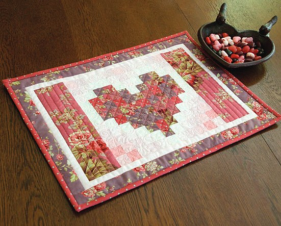 Heart Placemat Tutorial