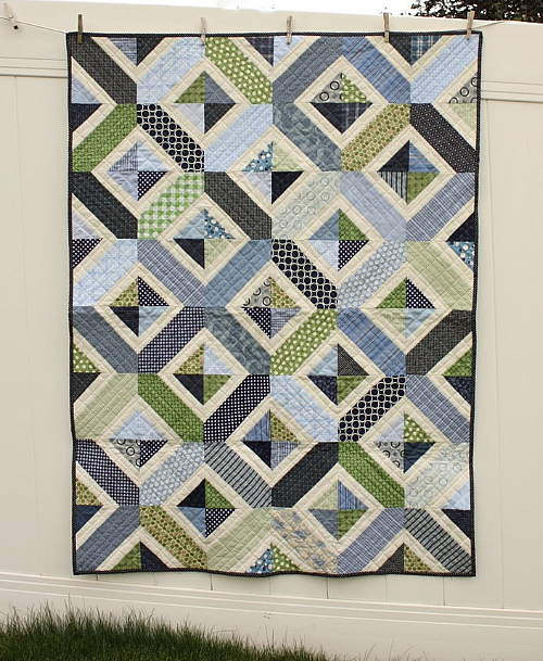 Double Crossed Quilt Pattern