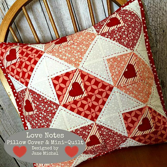 Love Notes Pillow Pattern