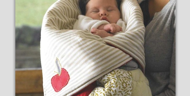 Quilted sleeping sale bag baby