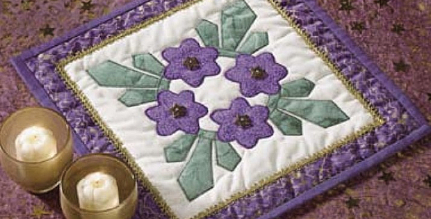 Circle of Violets Quilt Pattern