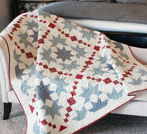 Chantilly Quilt Pattern in 4 Sizes