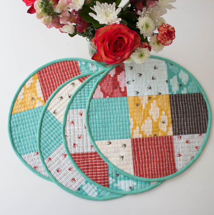 Free Round Quilted Placemat Patterns