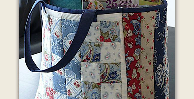 Large Patchwork Tote