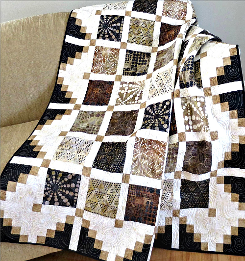 Combine Two Fabric Panels for an Eye-Catching Quilt - Quilting Digest