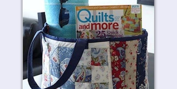 Large Patchwork Tote